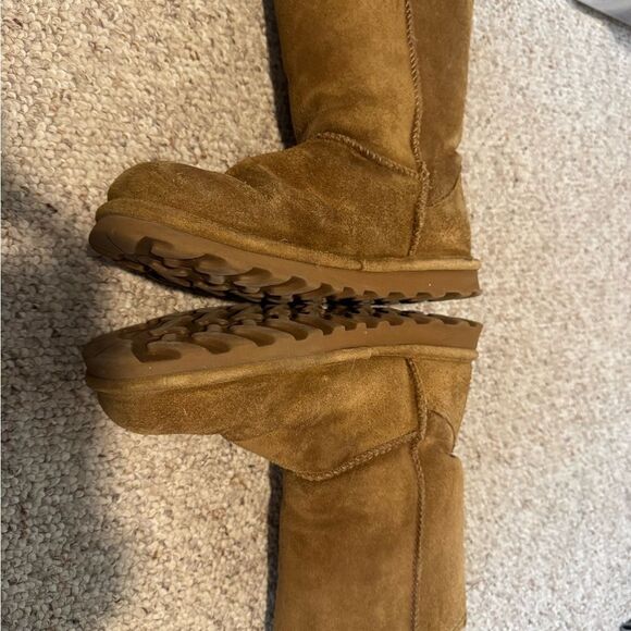 BearPaw Tan Combat & Moto Boots - Picture 4 of 12
